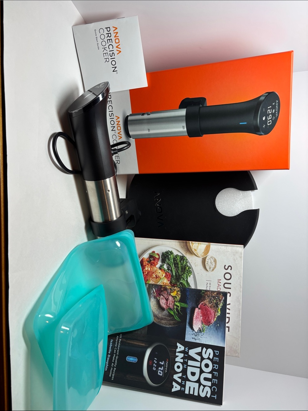 Anova Precision Cooker Sous Vide Immersion Circulator - Black & Stainless